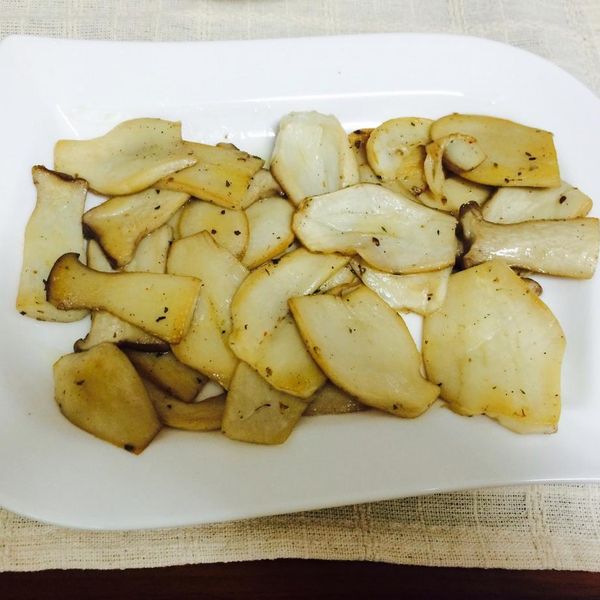 椒鹽杏鮑菇：Angie Lai 一起做