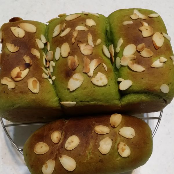 抹茶紅豆吐司：親愛媽媽 一起做