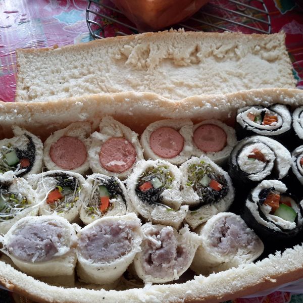 吐司壽司捲 : 顏雅芳一起做