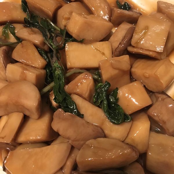 [菇類]三杯杏鮑菇 : Betty一起做