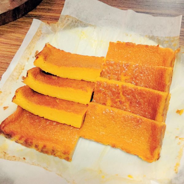 【超簡單☆超美味】南瓜布丁蛋糕 : Zoe Chen一起做