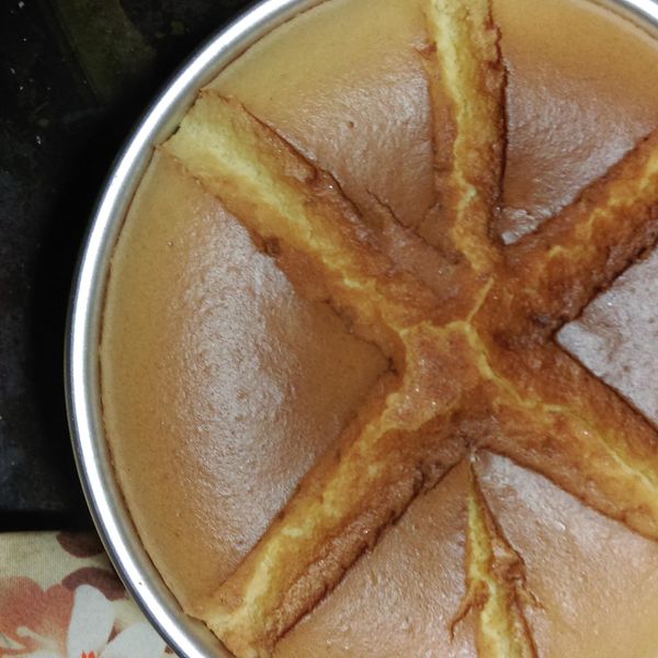 棉花蛋糕（8寸） : 洪孟孟一起做