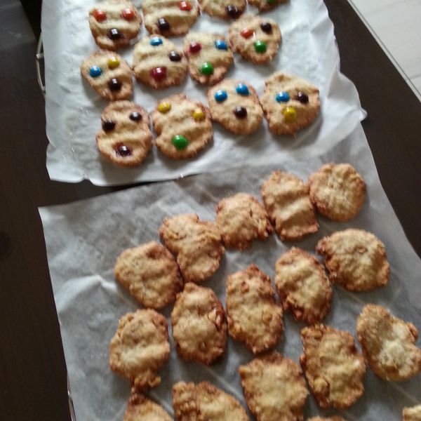 蜂蜜燕麥餅乾 : 盧淑婷一起做