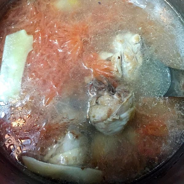 文旦柚子雞湯 : 黃妤涵一起做