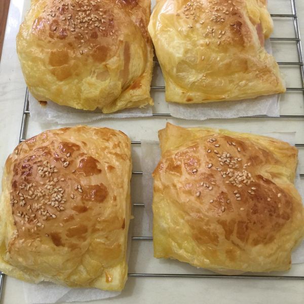 起酥肉鬆麵包-用製麵包機：Kiki Kao 一起做