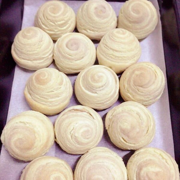 芋頭酥餅：瑪姬的烘焙小天地 一起做