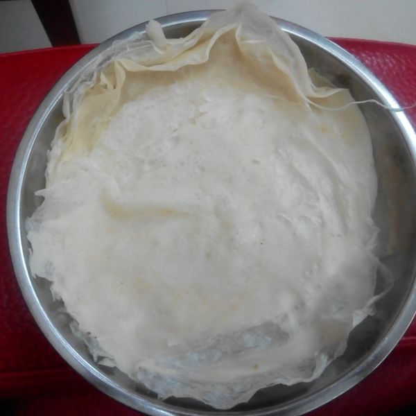 影音食譜 超簡單做潤餅皮(春捲皮)：謝依涵 一起做