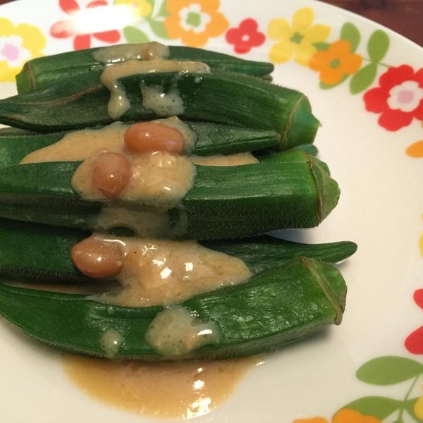 秋葵佐腐乳醬 : Dannie Chang一起做