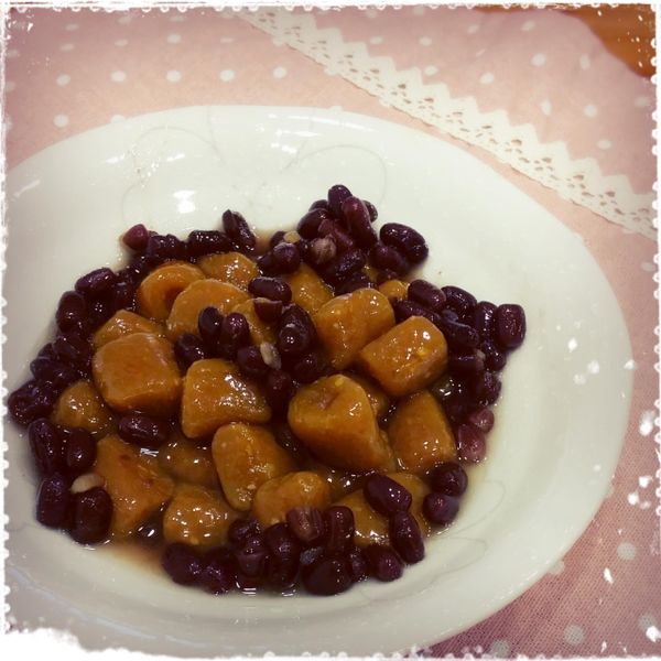 簡單~蜜紅豆~免洗免浸泡(電鍋版) : ishan1205一起做