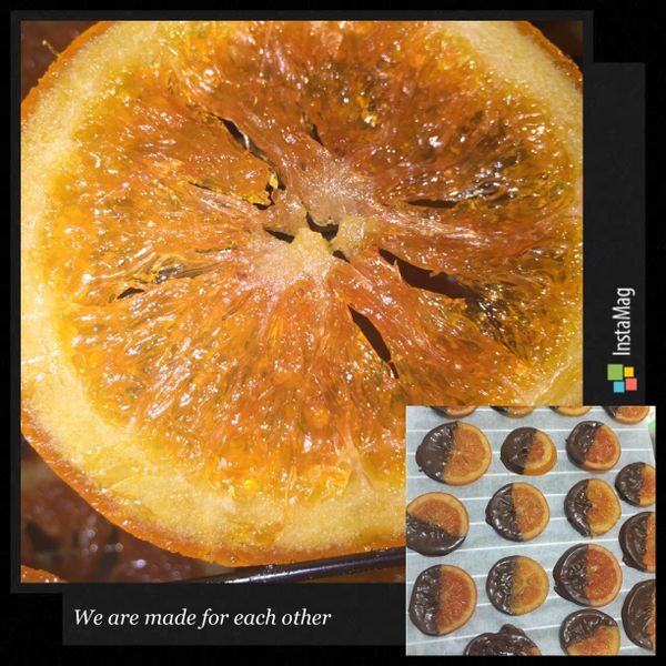 【甜點】晶瑩剔透橙片巧克力 (超好吃滴) : 水姑娘一起做