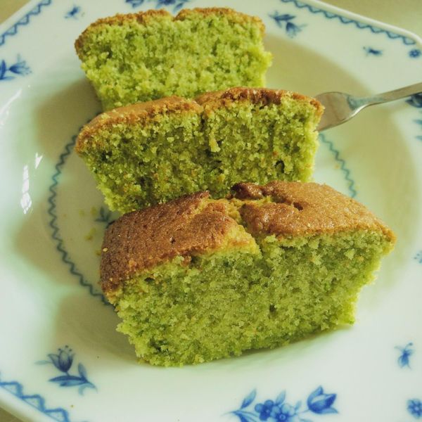 抹茶白巧克力法式磅蛋糕：gobby 一起做