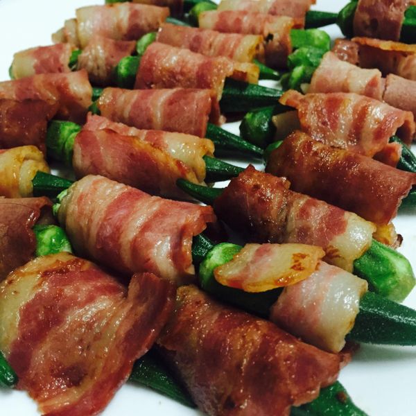 秋葵培根卷：Hui Shan Hsiao 一起做