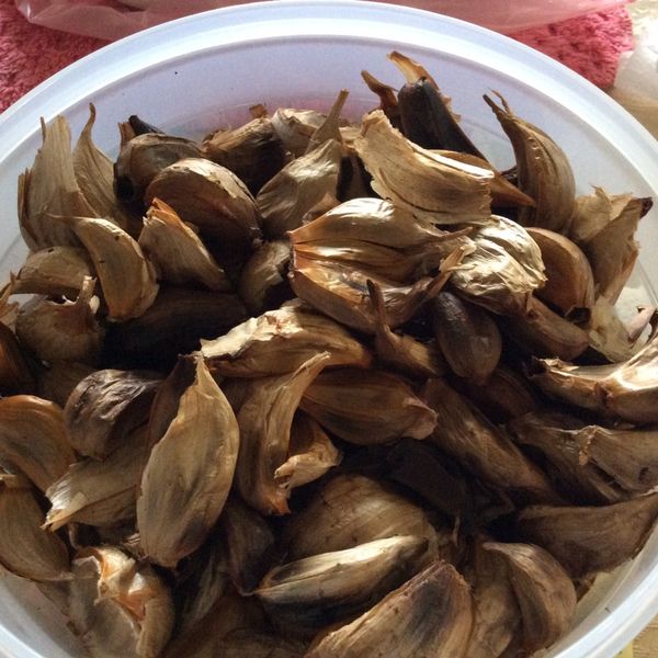 かにの黑蒜頭(black garlic) : 林燕子一起做