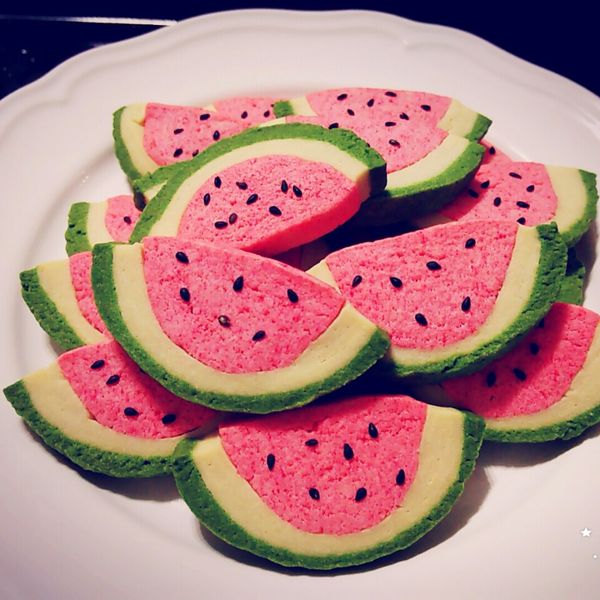 西瓜餅乾(水波爐料理)：Ya-Lan Hu 一起做