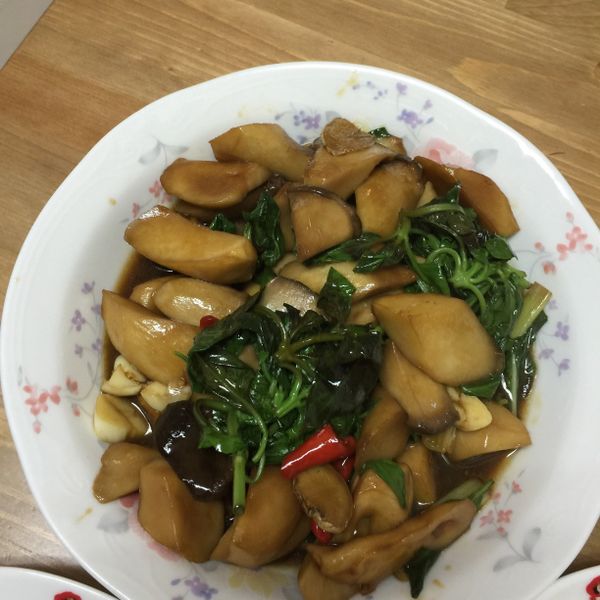 三杯杏鮑菇 : 詹宜宜一起做