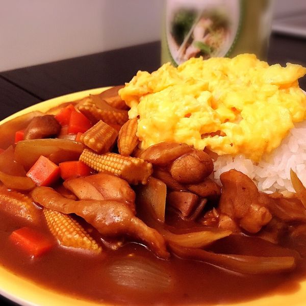 電鍋版咖哩牛肉飯@Selina Wu : PhoebeBear一起做