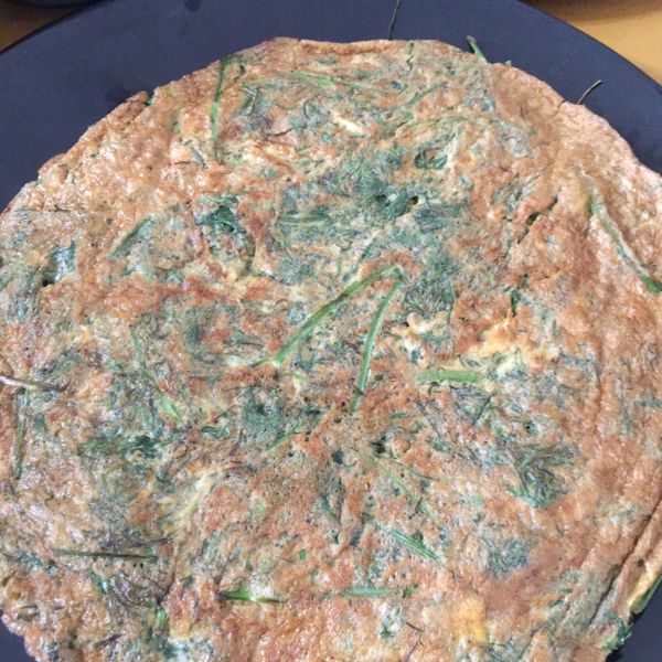 茴香煎蛋(烘蛋) : 林慶聰一起做