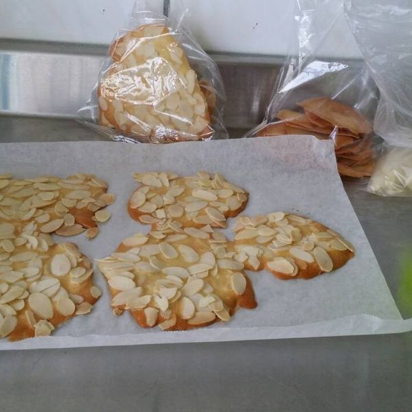 杏仁薄片 : 便一起做