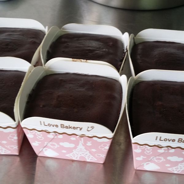 小烤箱做熔岩巧克力蛋糕(另有大烤箱版) : 便一起做