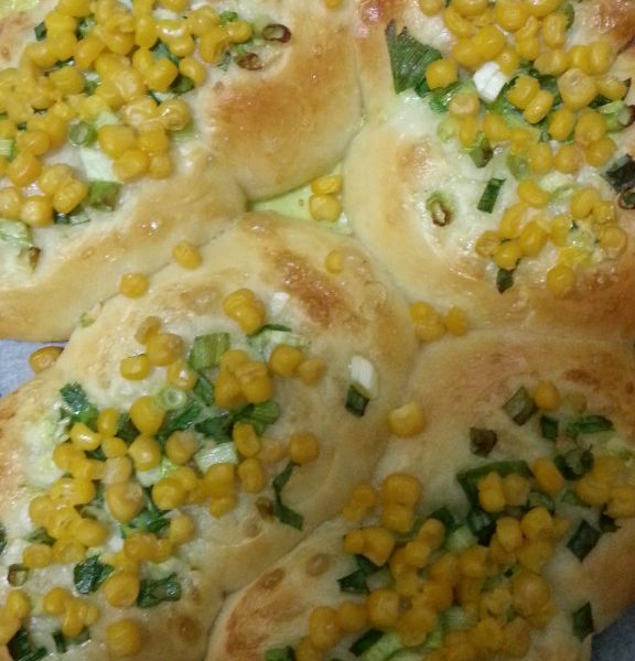 (麵包機) 古早味香蔥麵包 : 可可一起做