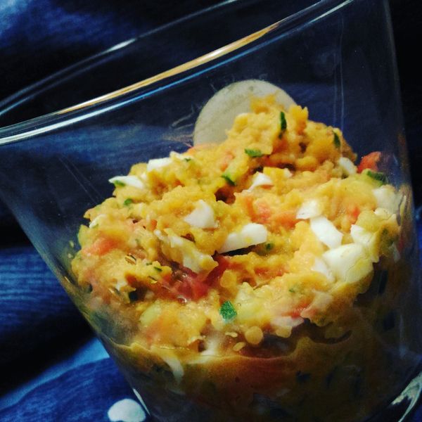 [減肥食譜] 地瓜泥沙拉：Lin Jessica 一起做