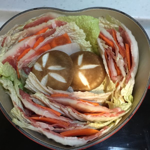 千層白菜鍋(花朵鍋)簡單做：吳小欣 一起做