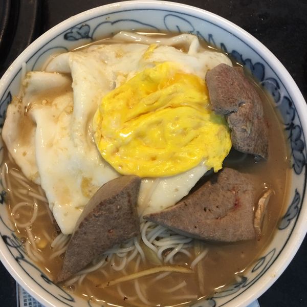 麻油豬肝麵線：Jessica 一起做