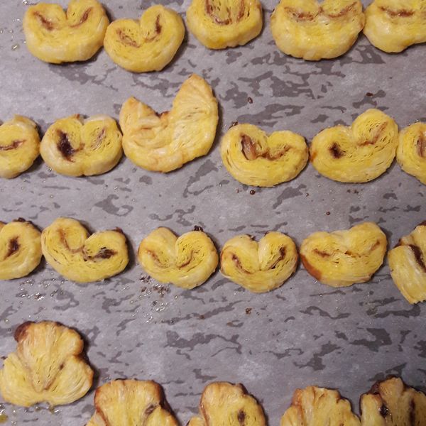 起酥片經典喜餅-黑糖蝴蝶酥 : 張惟婷一起做