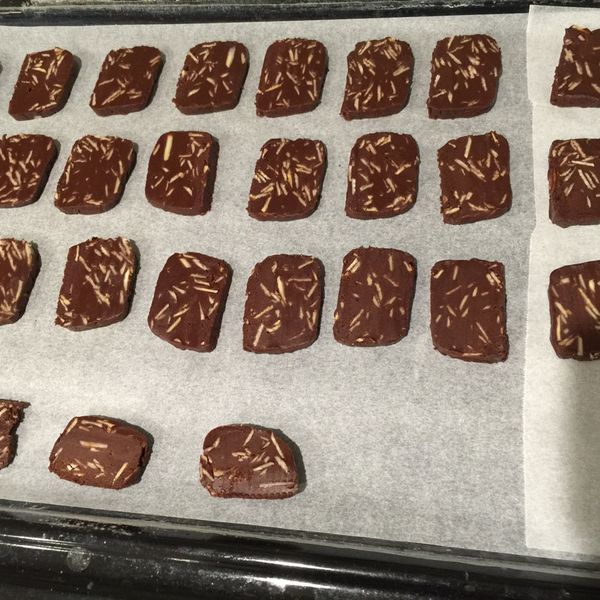 巧克力杏仁餅乾 : Tammy 一起做