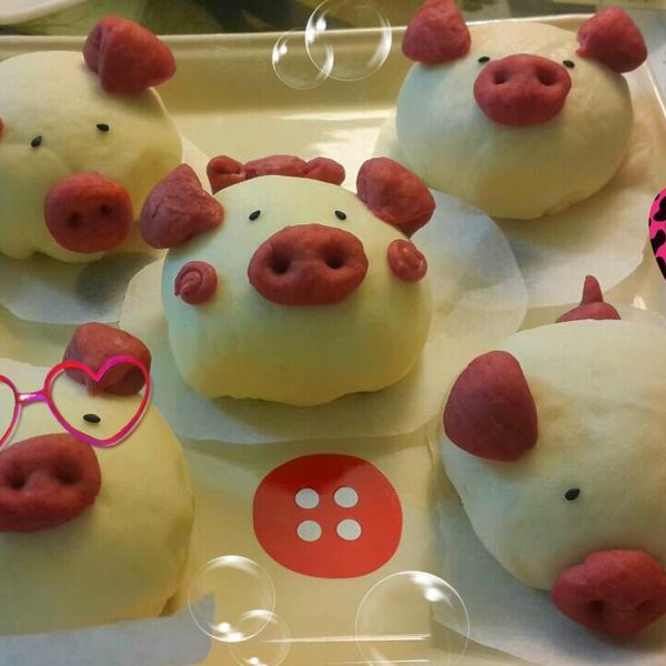 小豬饅頭 : Melody Wu一起做