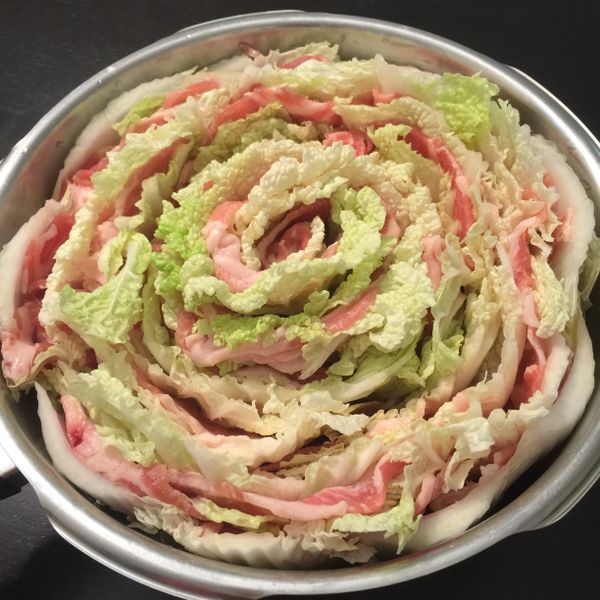 千層白菜鍋(花朵鍋)簡單做：Eva Hsiao 一起做