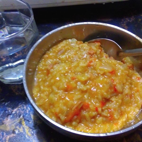 超簡單美味∣番茄燉飯 : 毛愛睏一起做