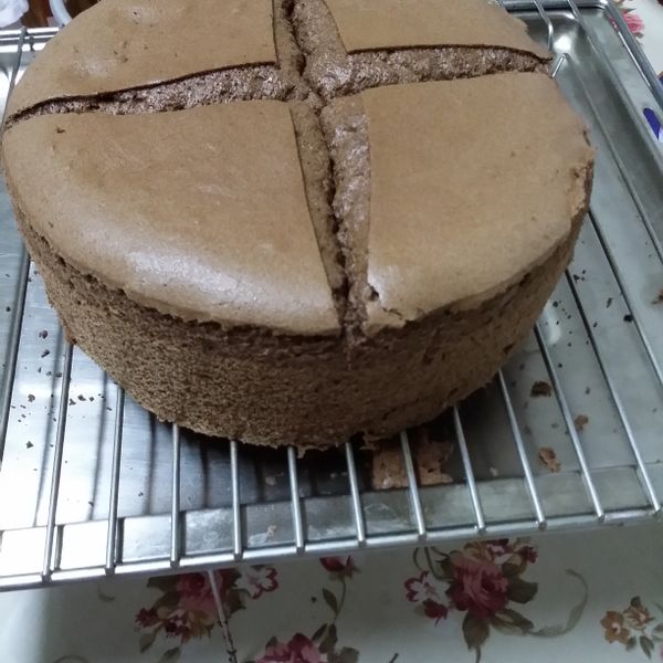 巧克力戚風蛋糕 : 朱麗一起做