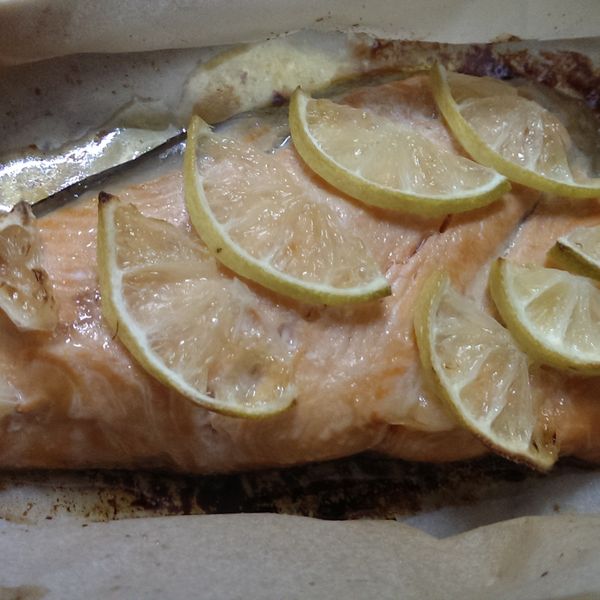 15分鐘零失敗 · 檸檬奶油烤鮭魚 : joyce一起做