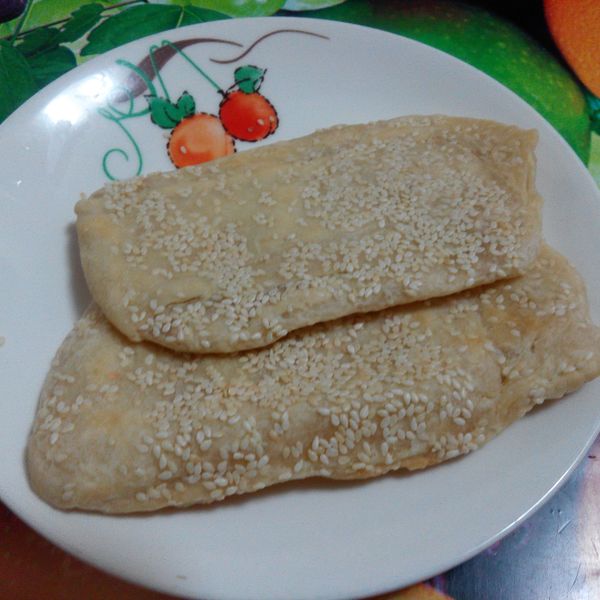 芝麻燒餅:謝依涵 一起做