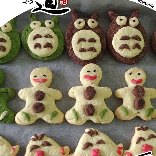 【肉桂打噴嚏】可愛的龍貓♥造型餅乾：Tracy 一起做