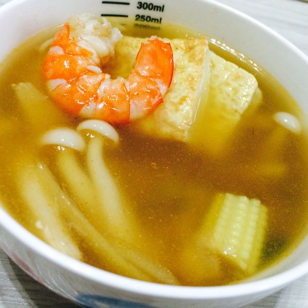 蝦仁豆腐煲 : Angie Lai一起做