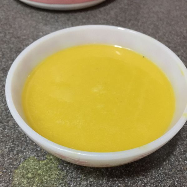 Olivia♥南瓜濃湯：minw 一起做