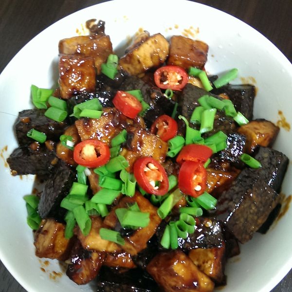 超簡易入味蜜汁豆干 : Ki Ki一起做