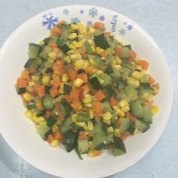 菜脯炒玉米粒【中華一鍋】：Irene Ang 一起做