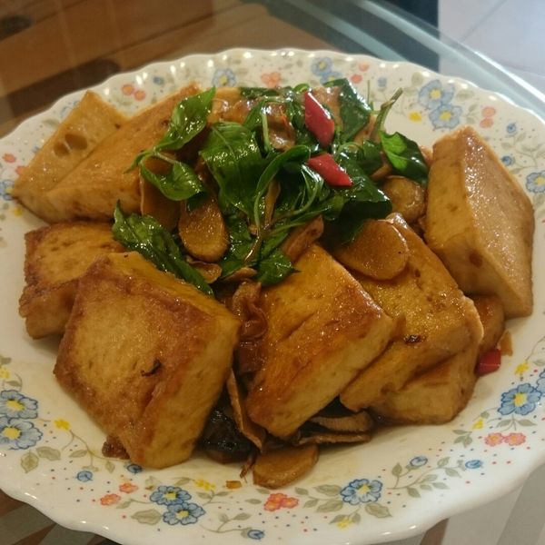 三杯百頁豆腐 : 賴天天一起做