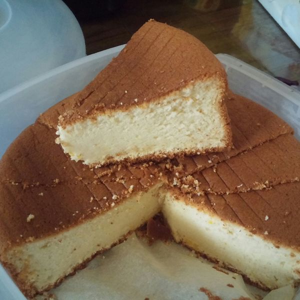 香草戚風蛋糕：Cindy  Wang 一起做