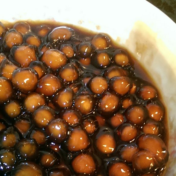 自製珍珠粉圓：玉珊 一起做