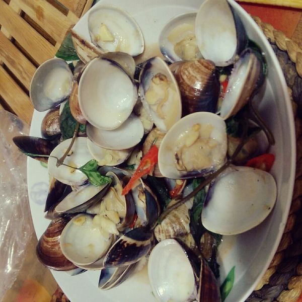 蒜香九層塔蛤蠣 : 簡毓蓁一起做