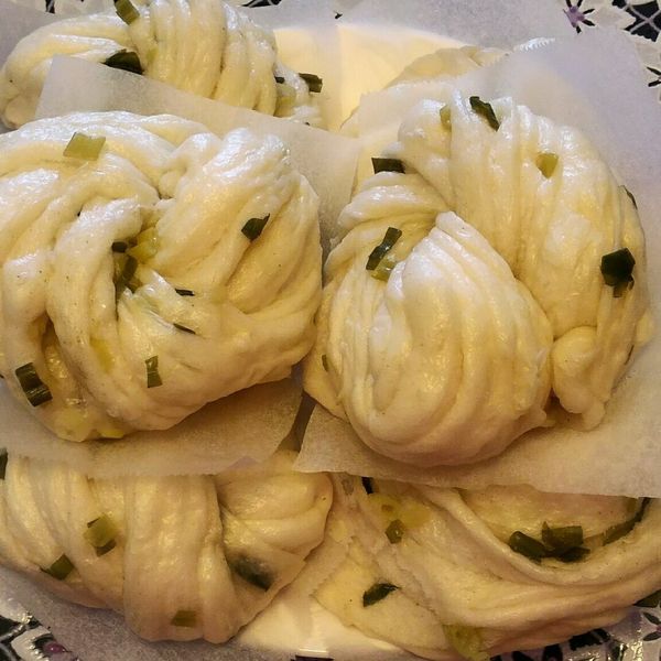 香蔥花捲 : 林愛咪一起做