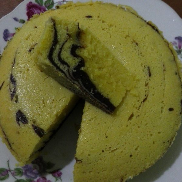 巧克力大理石磅蛋糕(不用打發)超級方便! : Mandy Ng一起做