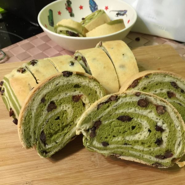 【動手做料理】抹茶木材麵包 : 賴一騰一起做