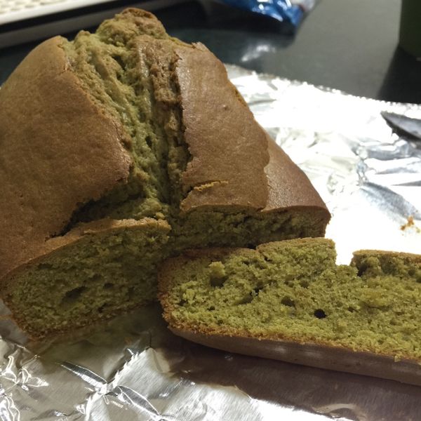 抹茶白巧克力法式磅蛋糕：Mu Trees 一起做