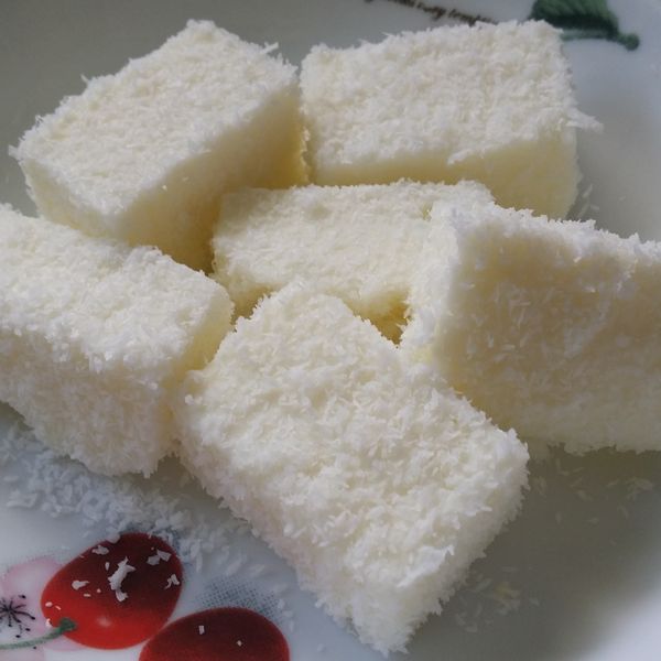 椰香雪花糕 : 林俐伶一起做