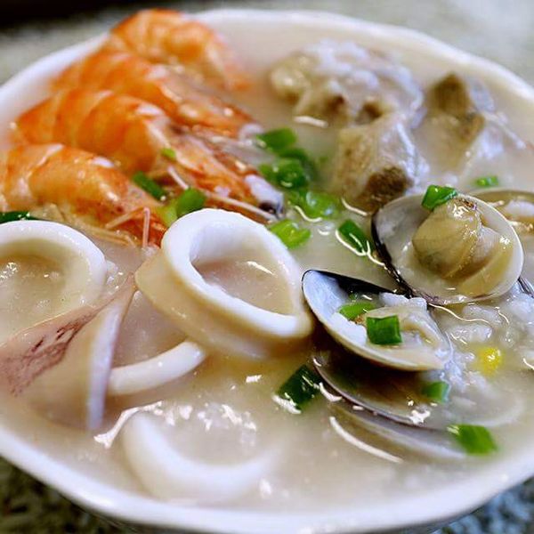 海鮮粥 : 映伃一起做